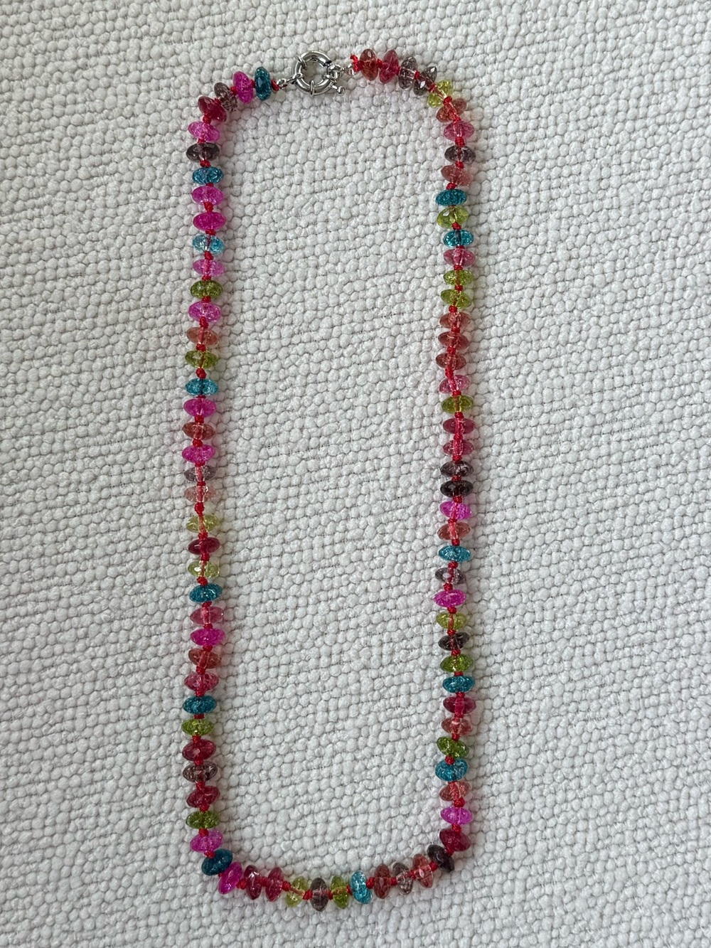 NWOT Tuckernuck Multicolored Tourmaline Necklace